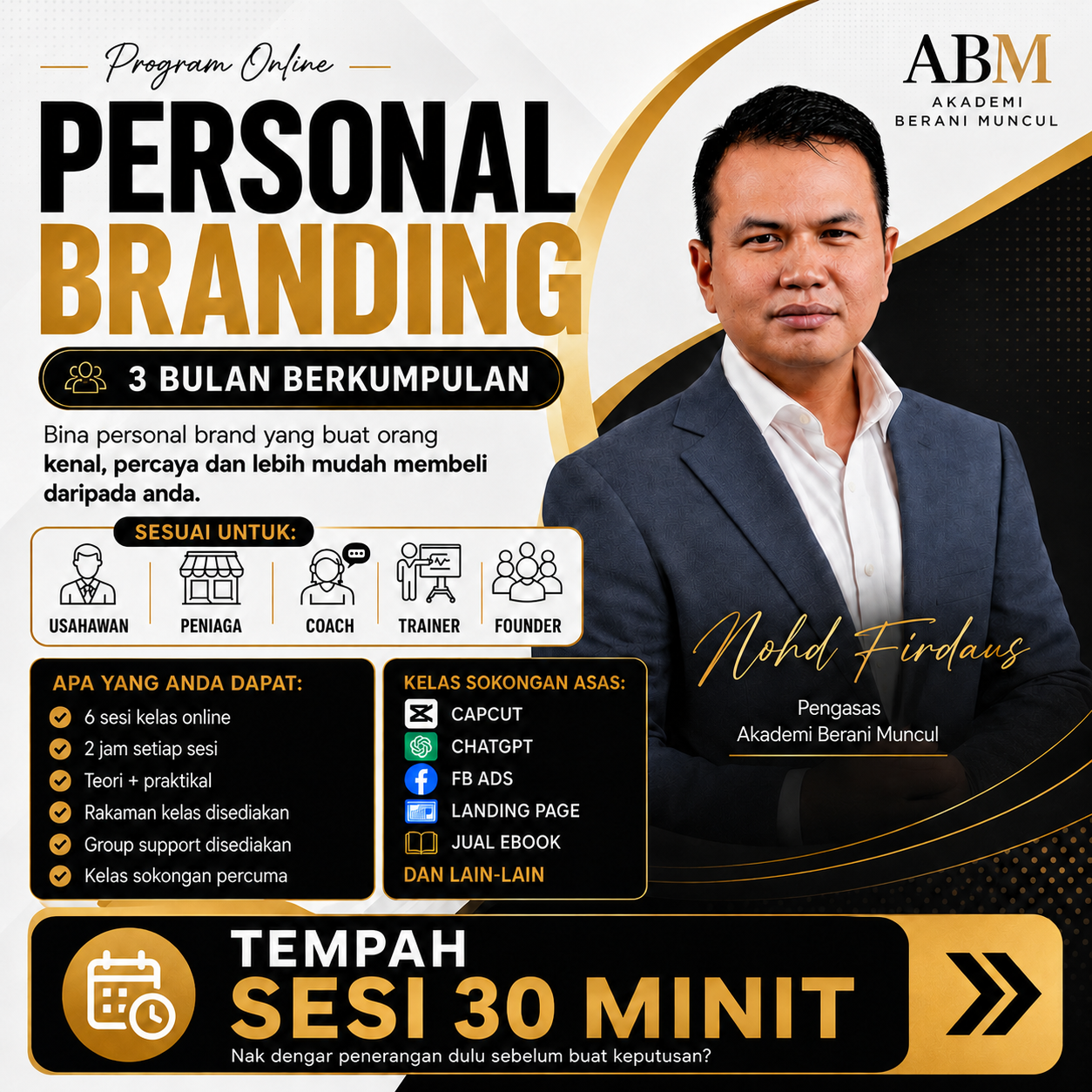Program Personal Branding 3 Bulan